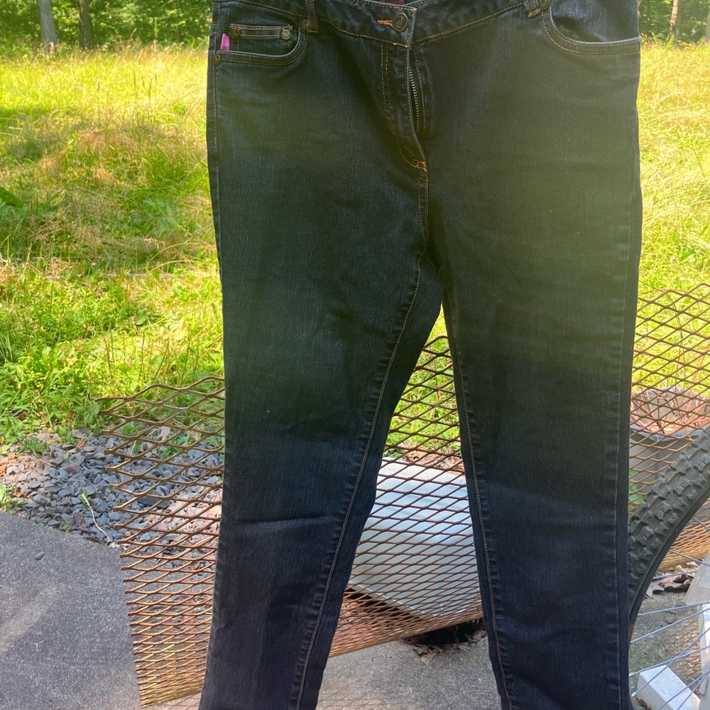 Woman Within Black Skinny Jeans